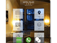 Tablet Screenshot of hotelfalko.pl